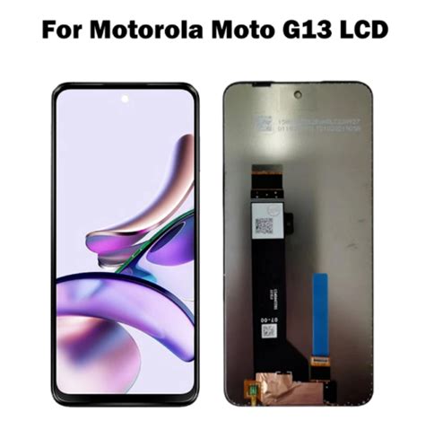 Für Motorola Moto G13 G23 Display Full LCD ohne Rahmen Einheit Touch