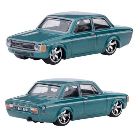 Hot Wheels prémium autó AutoStrasse Volvo GL zöld eMAG hu