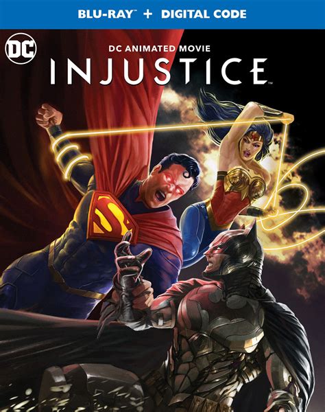 Injustice Animated Movie Announces Release Date Debuts Box Art