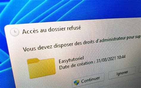 Empêcher Un Utilisateur De Supprimer Un Dossier Fichier Sur Windows