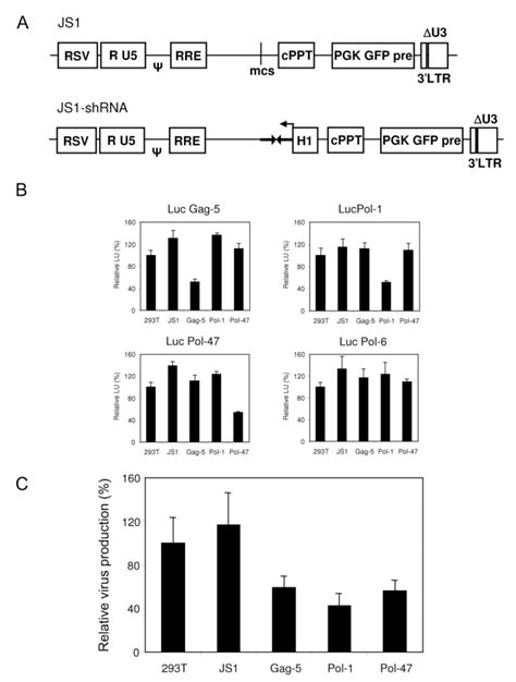 Sequence Specific Inhibition Of Virus Production A Lentiviral Vector