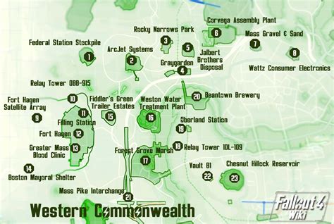 Maps Fallout 4 Wiki