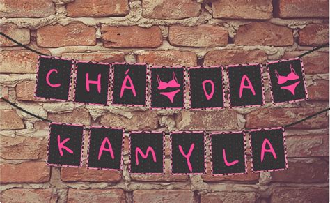 Combo Kit Chá Lingerie ARTE DIGITAL Elo Produtos Especiais