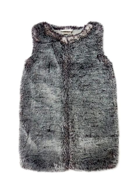 Girls Fake Fur Jacket 7 Redalpi