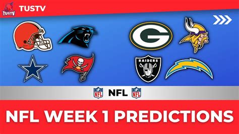 NFL Week 1 Picks & Predictions!!! ||NFL 2022|| - YouTube