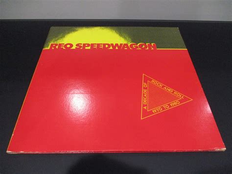 Vintage Vinyl Lp Record Reo Speedwagon A Decade Of Rock And Roll