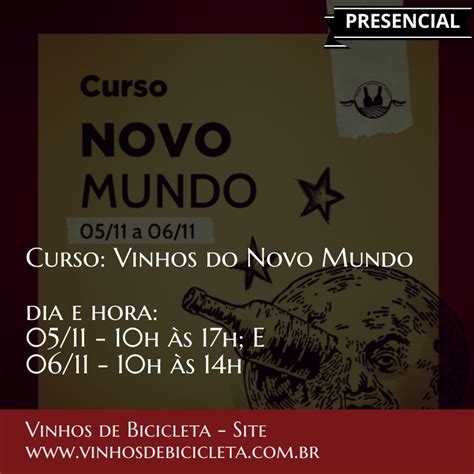 Curso Vinhos Do Novo Mundo Vinhos De Bicicleta Intelivino