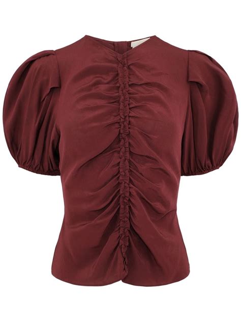 Ulla Johnson Elise Silk Blouse Farfetch