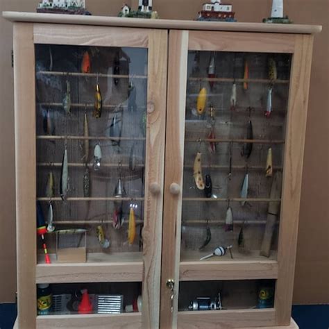 Fishing Lure Display Case Etsy