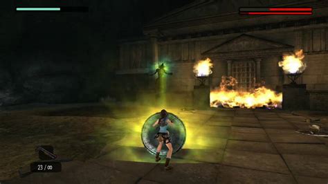 Tomb Raider Anniversary Centaur Bosses Youtube