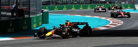 F Verstappen Vence Sprint Do Gp De Miami Sainz Fica Atr S De Ricciardo