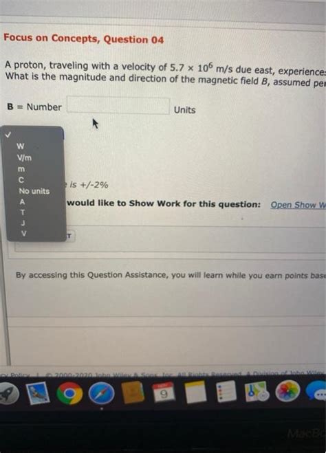 Solved Focus On Concepts Question 04 A Proton Traveling