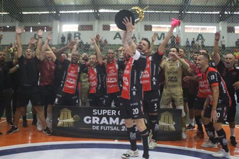 JEC Futsal vence o Atlântico e comemora o título da Super Copa Gramado