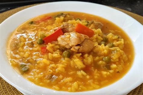 La Receta De Arroz Caldoso Con Pollo Más Deliciosa Ocho Sabores Andalucía