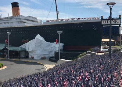 Titanic Museum Flag Displays Titanic Branson