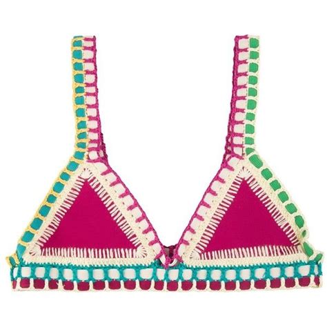 KIINI Standard Bikini Top 158 Liked On Polyvore Featuring Swimwear