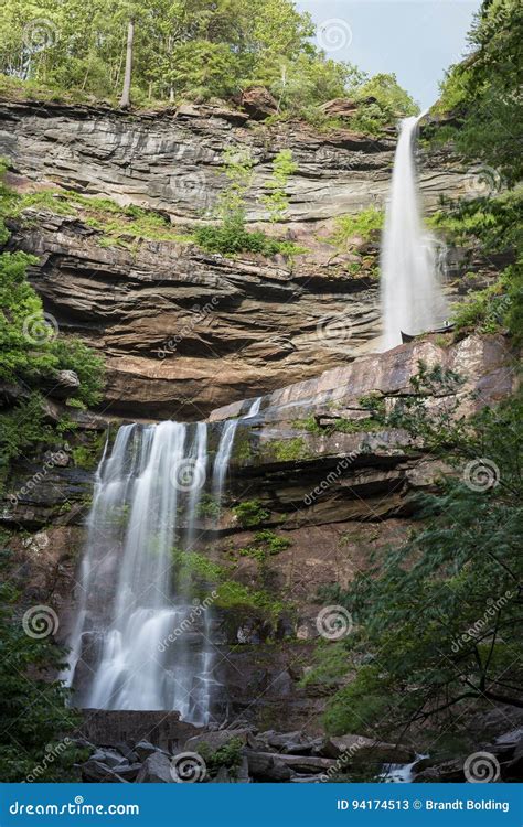 Catskill Mountain Waterfalls Stock Image - Image of scenic, kaaterskill ...