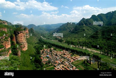 Taihang Mountains Hebei Province China Stock Photo Alamy