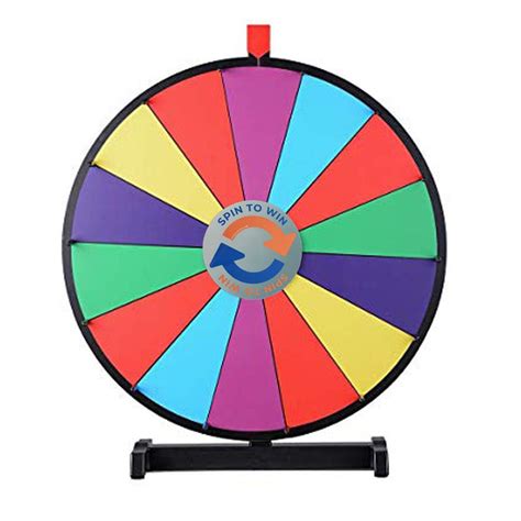 Tabletop Spinning Prize Wheel (24 inch) – Wholesale Bingo Supplies