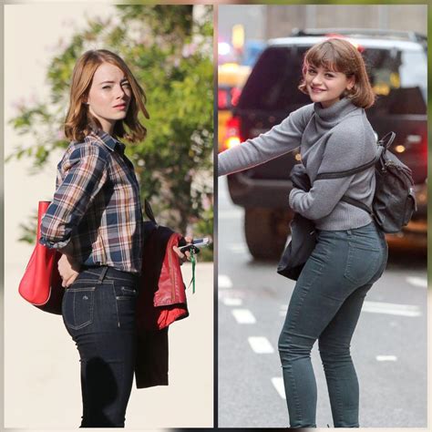 In The Jeans Emma Stone Vs Joey King Rcelebbattles