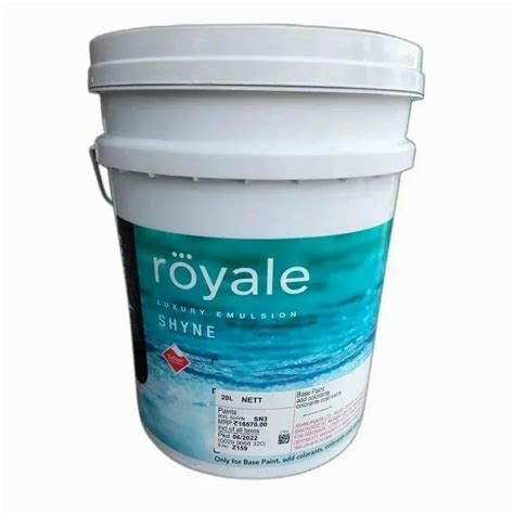 L Asian Paints Royale Luxury Emulsion Shyne Paint At Rs Bucket