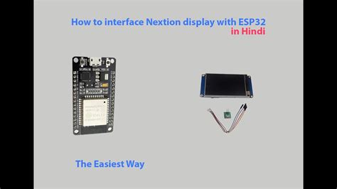 How To Interface Esp With Nextion Display Arduino Nextion