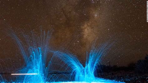 Bioluminescence Turns Australias Shores Bright Blue Cnn