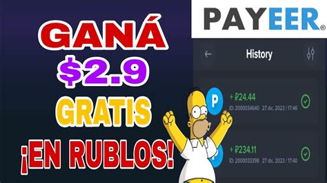 GANA 258 55 RUBLOS 2 9 USD SIN INVERTIR GANA DINERO GRATIS 2023