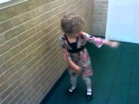 Little Girl Potty Dance