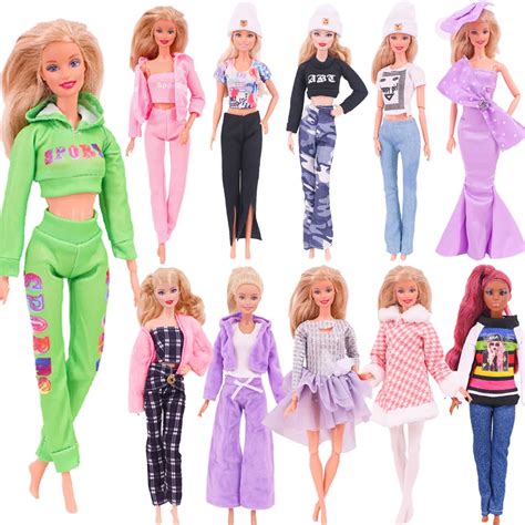 Barbies Ropa Para Mu Eca Barbie Traje Vestido Abrigo Sombreros