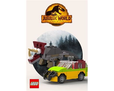 Lego Set Trujeep 1 Jeep 2022 Jurassic World Rebrickable Build With Lego