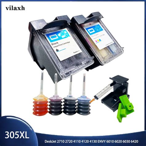 305xl Refilled Ink Cartridge Replacement For Hp 305 Xl Hp305 Deskjet