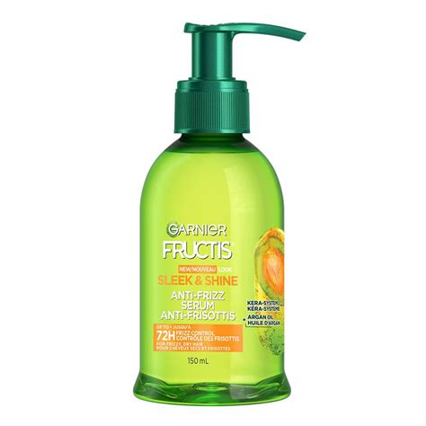 Fructis Sleek And Shine Anti Frizz Serum 150 Ml Garnier Ca