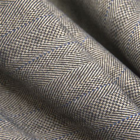 Herringbone Stretch Cotton Suiting Sheffield Sample Gala Fabrics