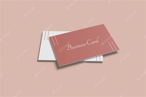 Premium Psd Business Card Mockup Design