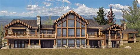 Cascade Log Home Floor Plan By Wisconsin Log Homes Artofit