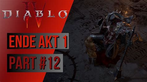 ENDE AKT I DIABLO 4 Gameplay Deutsch PS5 German Lets Play Jäger