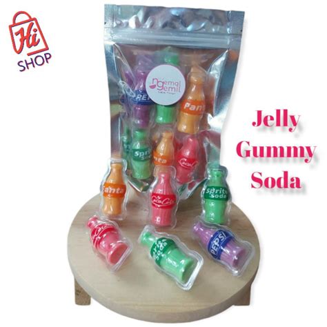 Jual Permen Lunak Soda Halal Jelly Gummy Korea Soda Viral Bisa Ditelan