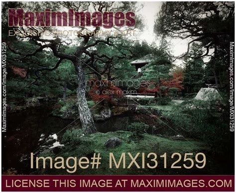 Photo of Autumn scenery of Ginkakuji Temple Japanese Zen garden | Stock ...