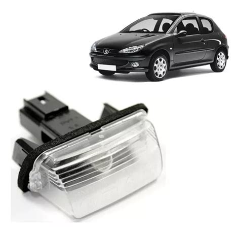 Lanterna Luz Placa Peugeot 206 207 307 Lampada Original MercadoLivre