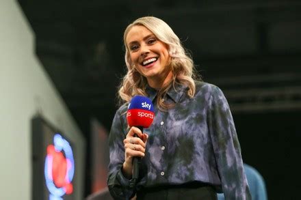 Sky Tv Presenter Emma Paton During Editorial Stock Photo Stock Image