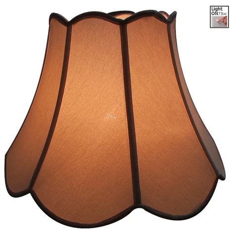 Scalloped Bell Lamp Shade - Premium Light - Traditional - Lamp Shades - by LampsUSA