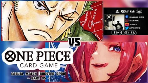 One Piece Card Game Casual Match Booster Op Part Roronoa Zoro