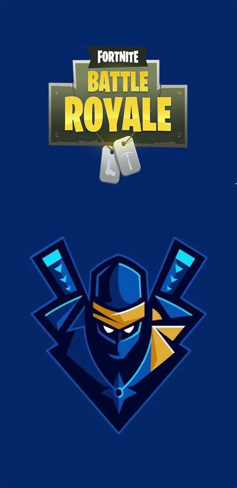 Download Pixel 3xl Ninja Logo Fortnite Battle Royale Background