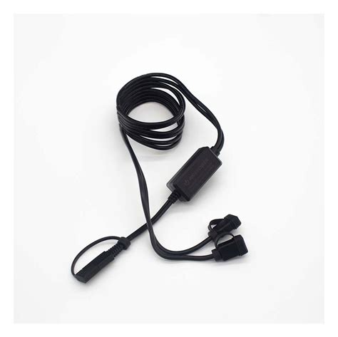 Ridepower Sae To Dual Usb Split Cable With Intelligent Electronics Revzilla