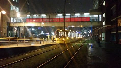 Eccles Metrolink suspended after pedestrian hit by tram at Harbour City | SalfordOnline.com