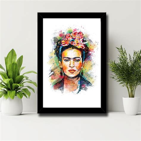 Quadro Frida Kahlo Mdf Elo Produtos Especiais