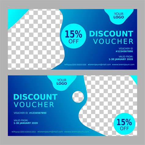 discount voucher template vector design 5348902 Vector Art at Vecteezy