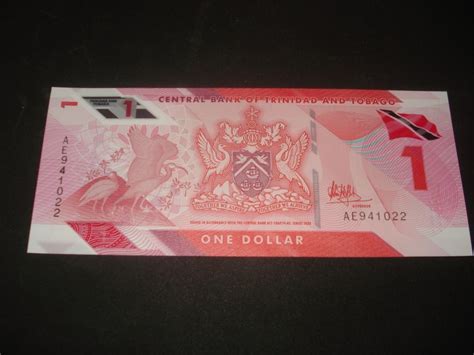 Trinidad Tobago 1 Dolar 2020 UNC Polymer