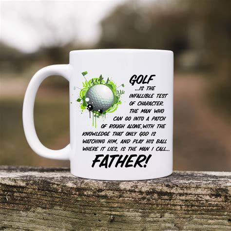 Golf Father Mug Golf Dad Mug Best Dad By Par Dad Mug Golf T For